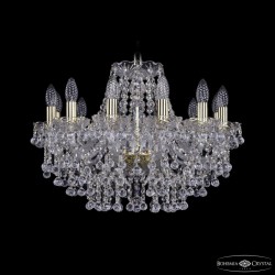 Подвесная люстра Bohemia Ivele Crystal 1409/12/195 G