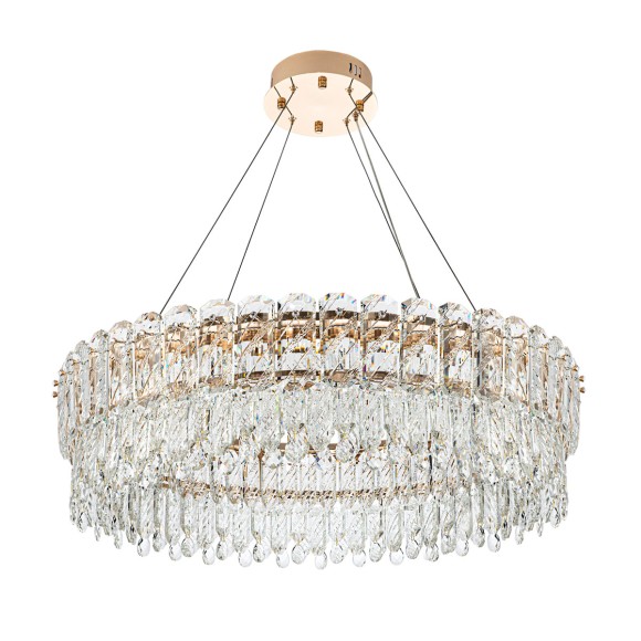 Подвесная светодиодная люстра Modelux MS.399.790 GD