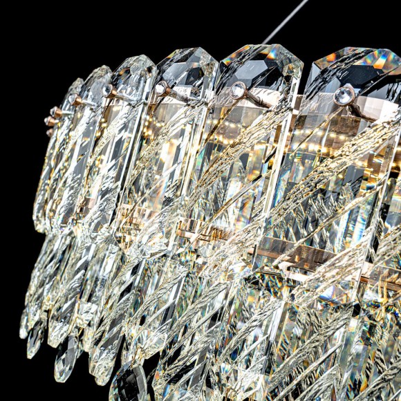 Подвесная светодиодная люстра Modelux MS.399.790 GD