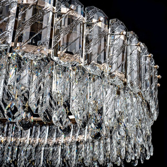 Подвесная светодиодная люстра Modelux MS.399.790 GD