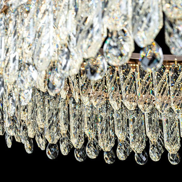 Подвесная светодиодная люстра Modelux MS.399.790 GD