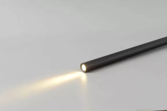 Подвесной светильник Crystal Lux CLT 076C500 BL, Черный, Теплый белый, Алюминий, светодиодный модуль