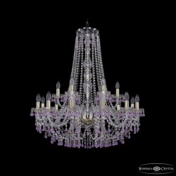 Подвесная люстра Bohemia Ivele Crystal 1410/12+6/300/h-95 G V7010