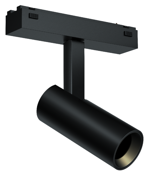 Трековый магнитный светильник iLedex Vision 4825-042-D34-8W-40DG-3000K-BK