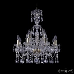Подвесная люстра Bohemia Ivele Crystal 1413/8+4/200/XL-66 G