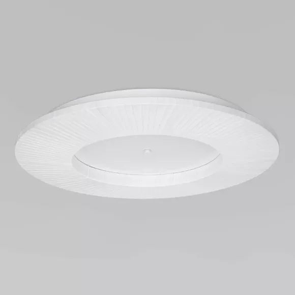 Потолочный светильник Eurosvet Kreis 101003 LED белый a071495, Нейтральный белый, Металл, Ткань