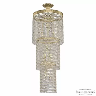 Каскадная люстра Bohemia Ivele Crystal 83301/40IV-100 G