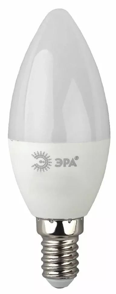 Лампа светодиодная Эра E14 7W 2700K LED B35-7W-827-E14 Б0020538, Теплый белый, Россия Лампа светодиодная Эра E14 7W 2700K LED B35-7W-827-E14 Б0020538, Теплый белый, Россия