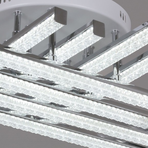 Потолочная светодиодная люстра Reluce 07090-0.3-08 WH+CR