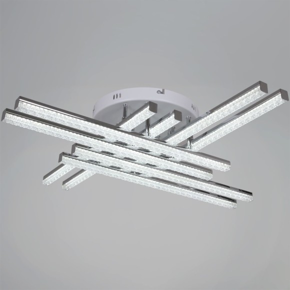Потолочная светодиодная люстра Reluce 07090-0.3-08 WH+CR