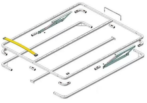 Кровать полутораспальная Герда LDV_28179