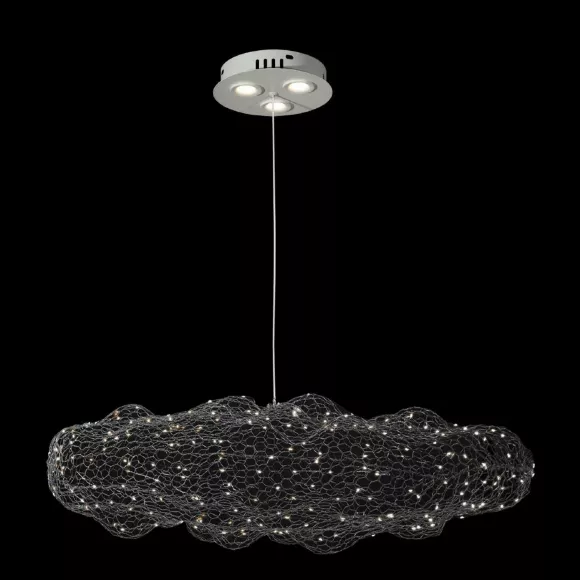 Подвесная люстра Loft IT Cloud 10247/700 Silver, Серебро, Теплый белый, Металл, крупный план Подвесная люстра Loft IT Cloud 10247/700 Silver, Серебро, Теплый белый, Металл, крупный план