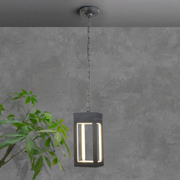 Уличный подвесной светильник Elektrostandard Frame 4690389172359