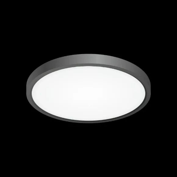 Потолочный светильник Citilux Бейсик CL738241V, Черный, Белый, От теплого до холодного