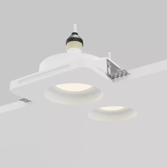 Встраиваемый светильник Maytoni Gyps Modern DL002-GU10-02-W Встраиваемый светильник Maytoni Gyps Modern DL002-GU10-02-W