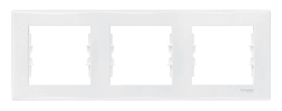 Рамка 3-постовая Schneider Electric Sedna SDN5800521
