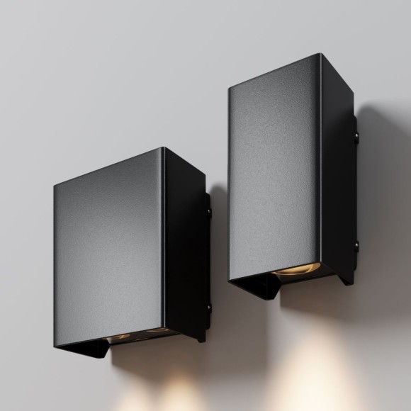 Уличный настенный светильник Maytoni Shell O505WL-L6B3K