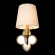 Бра Loft IT Silence 10303W Brass, Латунь, Белый, Металл, декоративные элементы крупным планом