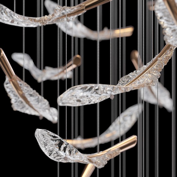 Каскадная люстра Cloyd Aeria 60002