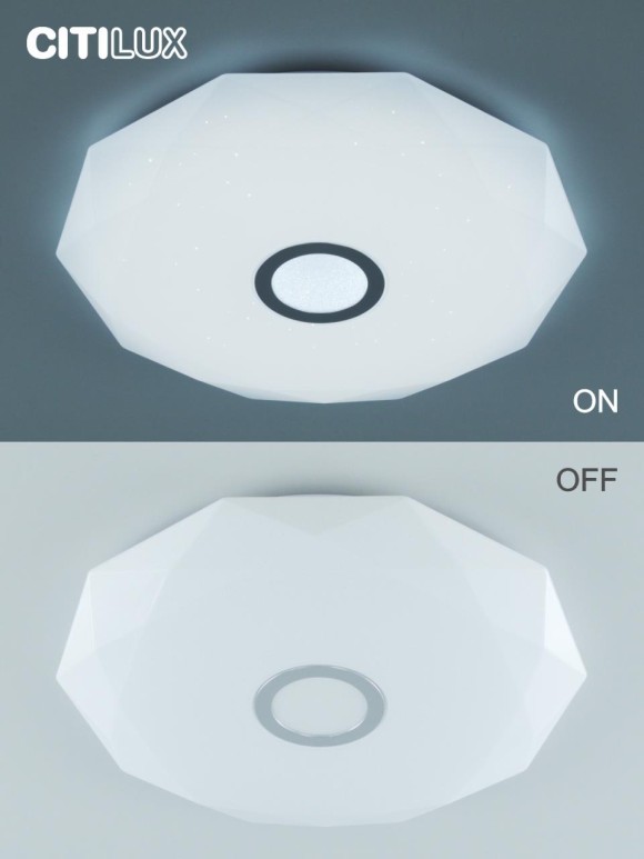 Потолочный светильник Citilux Диамант Смарт CL713A60G