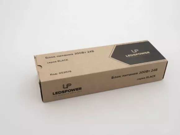 Блок питания LEDS POWER 300Вт 24В BLACK 003078 Блок питания LEDS POWER 300Вт 24В BLACK 003078
