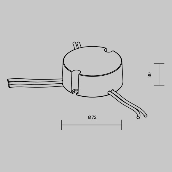 Источник тока Maytoni Dali 36Вт DC42В IP20 721028