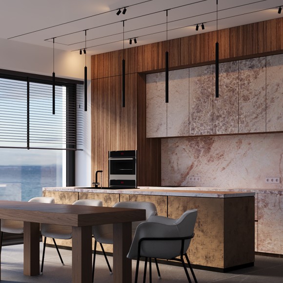 Трековый магнитный светильник Maytoni Focus Led TR179-1-5WTW-M-B