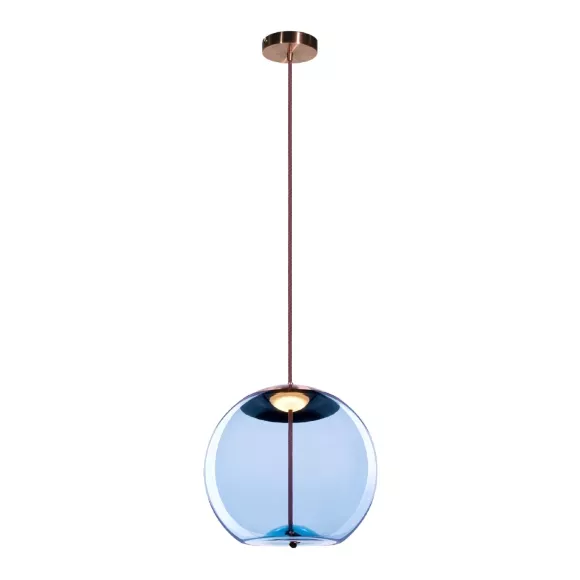 Подвесной светильник Loft IT 8133-B, Голубой, Теплый белый, Стекло Подвесной светильник Loft IT 8133-B, Голубой, Теплый белый, Стекло