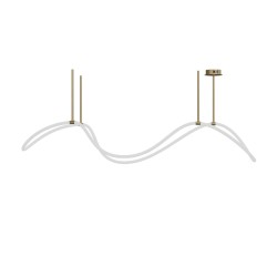 Потолочная светодиодная люстра Lightera Nyasa LE117L-120GB WIFI