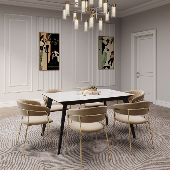 Набор из 2 стульев Whispered Fusion HSBI_DC72_beige_2