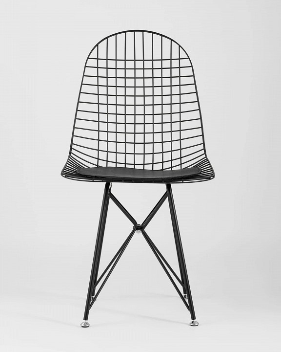 Набор из 4 стульев Eiffel SGR_AFR-18B-P1_BL-BL_BOX