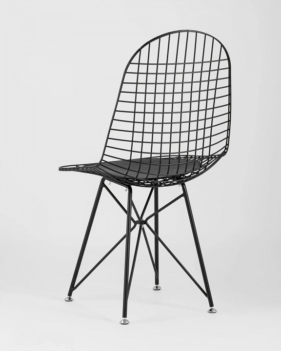 Набор из 4 стульев Eiffel SGR_AFR-18B-P1_BL-BL_BOX