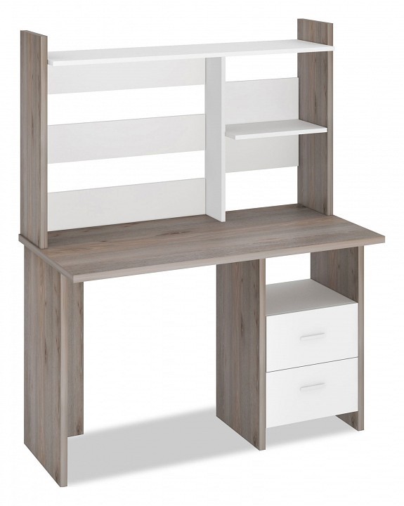 Стол компьютерный Домино Лайт СКЛ-Прям120+НКЛ-120 MER_SKL-Pryam120_NKL-120_NBE