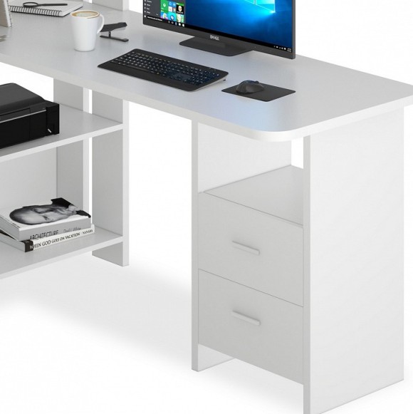 Стол компьютерный Домино Lite СТЛ-ОВ+С120Р MER_STL-OV-S120RPryam_BE