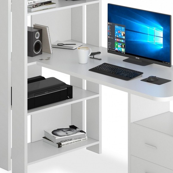 Стол компьютерный Домино Lite СТЛ-ОВ+С120Р MER_STL-OV-S120RPryam_BE