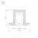 Алюминиевый профиль Arlight ARH-Micro-F-W4-2000 Anod 036400