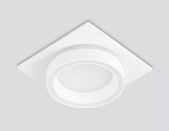 Встраиваемый светильник Ambrella Light GX53 Acrylic Tech Techno Spot TN52421, Минимализм, Белый, Металл Встраиваемый светильник Ambrella Light GX53 Acrylic Tech Techno Spot TN52421, Минимализм, Белый, Металл