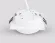 Встраиваемый светильник Ambrella Light GX53 Acrylic Tech Techno Spot TN52421, вид снизу