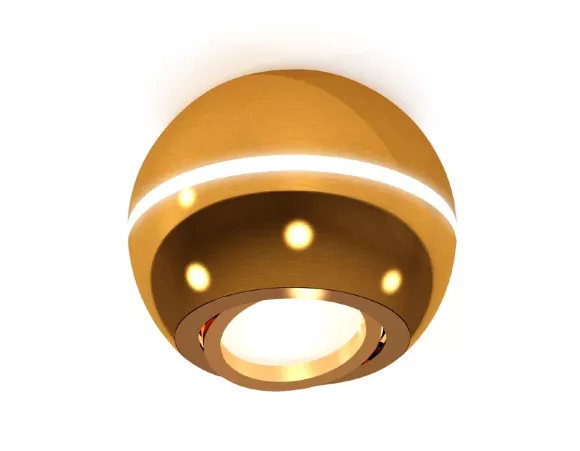 Накладной поворотный светильник с дополнительной подсветкой Ambrella Light Techno XS1105011 (C1105, N7004) Накладной поворотный светильник с дополнительной подсветкой Ambrella Light Techno XS1105011 (C1105, N7004)