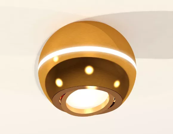Накладной поворотный светильник с дополнительной подсветкой Ambrella Light Techno XS1105011 (C1105, N7004) Накладной поворотный светильник с дополнительной подсветкой Ambrella Light Techno XS1105011 (C1105, N7004)