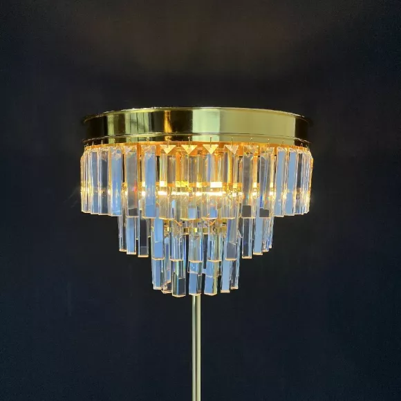 Торшер ImperiumLoft Rh 1920s 241415-22, Золото, Прозрачный, Металл, декоративные элементы крупным планом Торшер ImperiumLoft Rh 1920s 241415-22, Золото, Прозрачный, Металл, декоративные элементы крупным планом