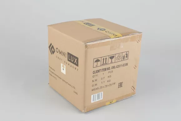 Бра Omnilux Monteluco OML-62611-02, Хром, Черный, Металл, упаковка Бра Omnilux Monteluco OML-62611-02, Хром, Черный, Металл, упаковка
