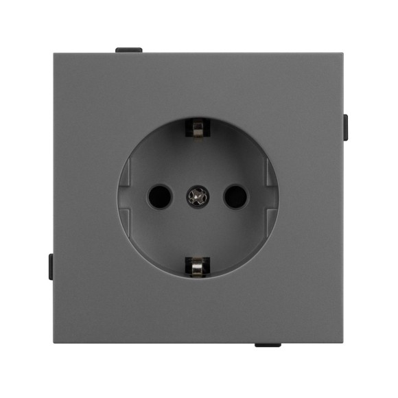 Механизм электрической розетки Arlight SCT-TENDO-MEU1-SFPL-GR (230V, 16A) 054640