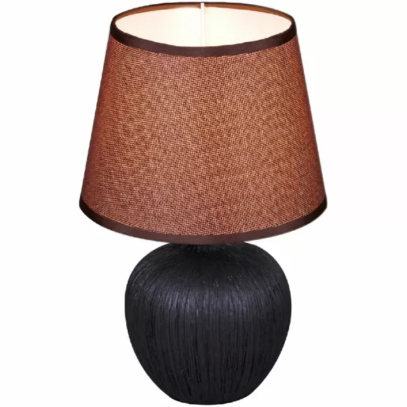 Настольная лампа Reluce 98570-0.7-01 dark brown Настольная лампа Reluce 98570-0.7-01 dark brown