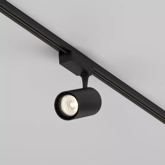Трековый светильник Maytoni Technical Vuoro TR003-1-26W3K-M-B, вид снизу Трековый светильник Maytoni Technical Vuoro TR003-1-26W3K-M-B, вид снизу