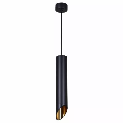 Подвесной светильник Reluce 16007-0.9-001LD 300mm GU10 BK+GD