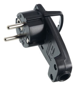 Вилка угловая ультра плоская с кольцом Stekker PPG16-45-202 39040