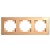 Рамка 3-местная Stekker Катрин GFR00-7003-08 49036