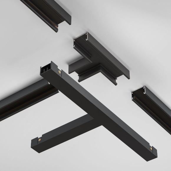 Коннектор Т-образный накладной Maytoni Basity TRA172CT-11B