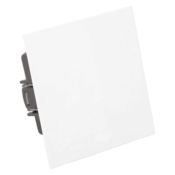 Переключатель 1-клавишный (механизм) Stekker Мия 250В 10A RSW10-3105-01 белая магнолия 50433